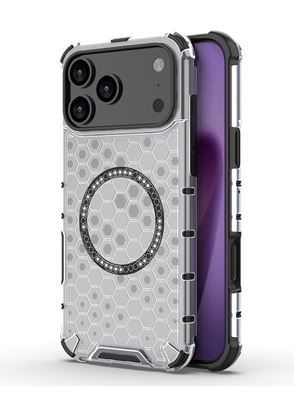 iPhone 17 Pro Max Manyetik Telefon Kılıfı, Şeffaf Darbeye Dayanıklı Telefon Kılıfı Kapağı iPhone 17 Pro Max (Yurt Dışından) fiyatları