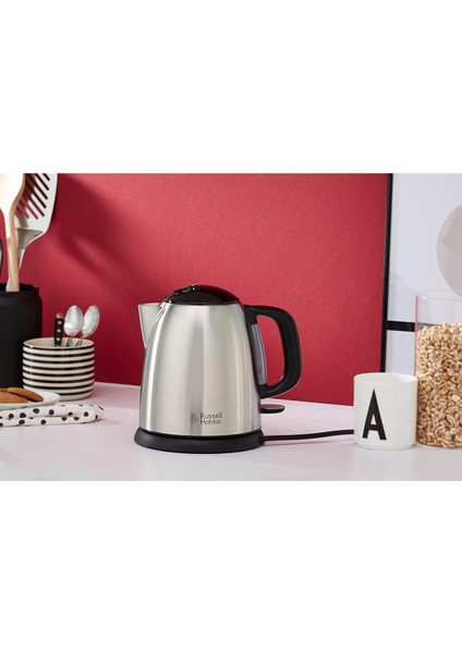 Mini Su Isıtıcı 1l, 2400W, Paslanmaz Çelik, Gri fiyatları