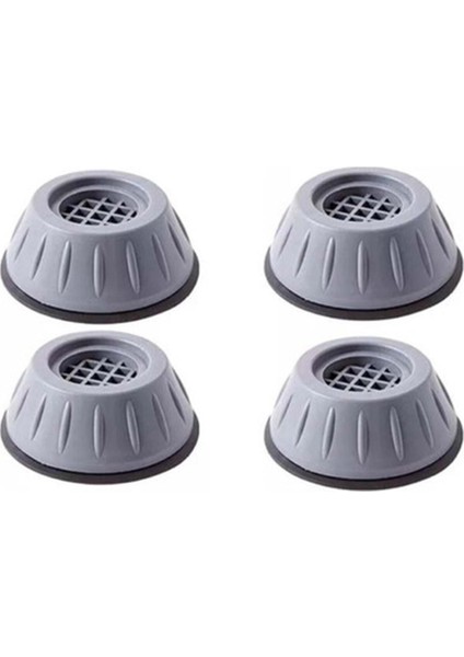4'lü Çamaşır Makinesi Stoperi Gürültü - Titreşim - Beyaz Eşya - Mobilya Kayma Önleyici Ayak
