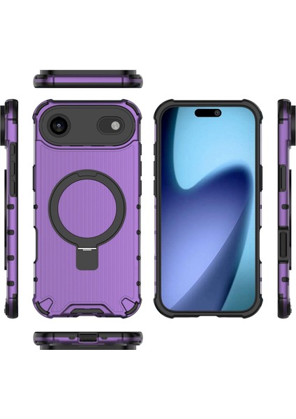 iPhone 17 Aır Telefon Kılıfı, Şeffaf Manyetik Düşmeye Dayanıklı Kılıf Kapağı ve Halka Tutucu iPhone 17 Aır (Yurt Dışından) fırsatları