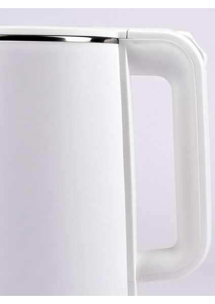 Paslanmaz Çelik Su Isıtıcısı, El Yakmaz Gövde, Beyaz, Güçlü ve Şık Tasarım fiyatları