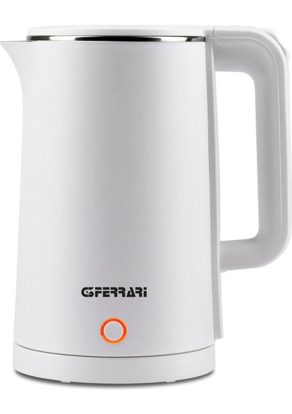 Paslanmaz Çelik Su Isıtıcısı, El Yakmaz Gövde, Beyaz, Güçlü ve Şık Tasarım indirimleri