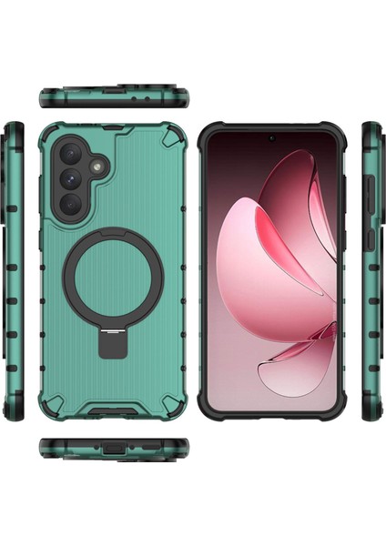 Samsung Galaxy A56 Telefon Kılıfı, Şeffaf Manyetik Düşmeye Dayanıklı Kılıf Kapağı ve Halka Tutucu Samsung Galaxy A56 (Yurt Dışından) modelleri