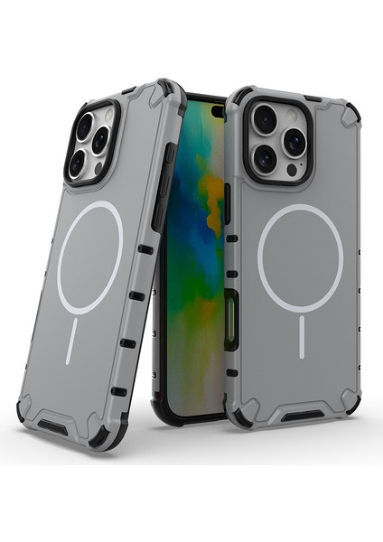 iPhone 13 Pro Max Manyetik Telefon Kılıfı, Magsafe Koruyucu Ince Uyumlu Telefon Kılıfı iPhone 13 Pro Max (Yurt Dışından)