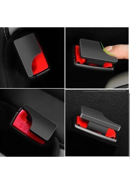 5li Universal Emniyet Kemeri Ucu Yük Taşımak Için - Siyah Beyaz Renk Seçenekleriyle modelleri