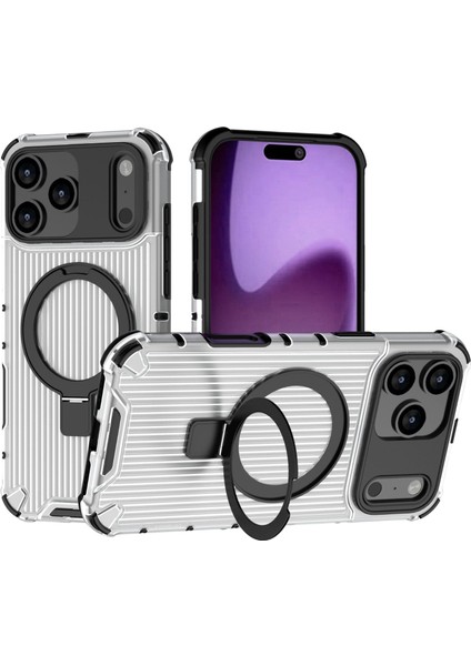 iPhone 17 Pro Max Telefon Kılıfı, Şeffaf Manyetik Düşmeye Dayanıklı Kılıf Kapağı ve Halka Tutucu iPhone 17 Pro Max (Yurt Dışından) fiyatları