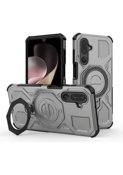 Samsung Galaxy M36 Manyetik Telefon Kılıfı, Askeri Düşme Korumalı Magsafe Telefon Kılıfı Kapağı Samsung Galaxy M36 (Yurt Dışından)