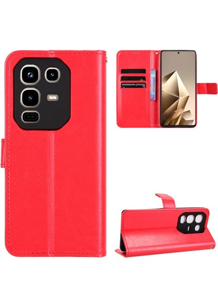 Infinix Note 50S 5G/X6870 Telefon Kılıfı, Rfıd Engellemeli Kredi Kartı Tutucu, Pu Deri Folyo Kapaklı Ayak Koruyucu Darbeye Dayanıklı Kılıf Infinix Note 50S 5G/X6870 (Yurt Dışından)
