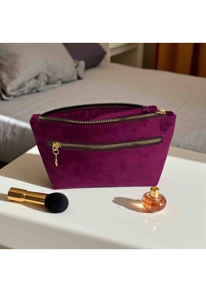 Fermuarlı Çok Amaçlı Kadın Makyaj & Aksesuar Çantası fiyatları