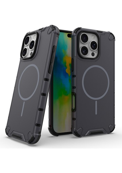 iPhone 13 Pro Max Manyetik Telefon Kılıfı, Magsafe Koruyucu Ince Uyumlu Telefon Kılıfı iPhone 13 Pro Max (Yurt Dışından)