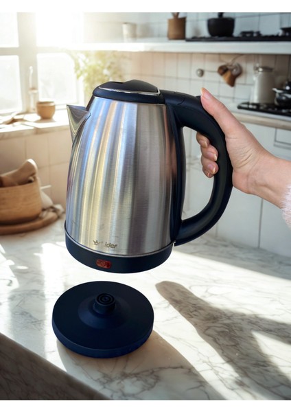 Çelik Gövde Su Isıtıcı 1,8 Lt - Hızlı ve Güçlü Kaynatma Özelliği fiyatları
