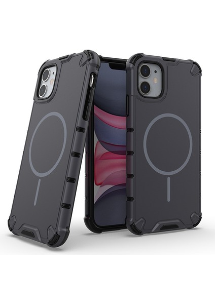iPhone 11 Manyetik Telefon Kılıfı, Magsafe Koruyucu Ince Uyumlu Telefon Kılıfı iPhone 11 (Yurt Dışından)