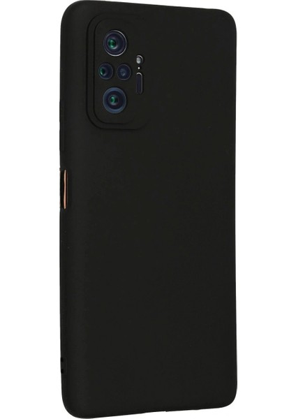 Xiaomi Redmi Note 10 Pro Kılıf First Silikon - Siyah modelleri
