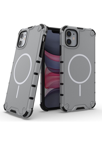 iPhone 11 Manyetik Telefon Kılıfı, Magsafe Koruyucu Ince Uyumlu Telefon Kılıfı iPhone 11 (Yurt Dışından)