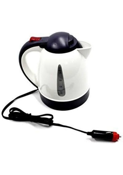 Yüksek Performanslı 1l 24W Araç Içi Su Isıtıcı Kettle, Pratik ve Şık Tasarım