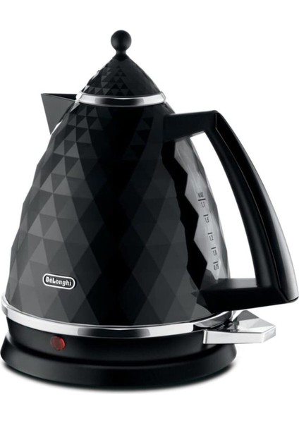 Şık Siyah Su Isıtıcı, Hızlı Isıtma ve Güçlü Performans