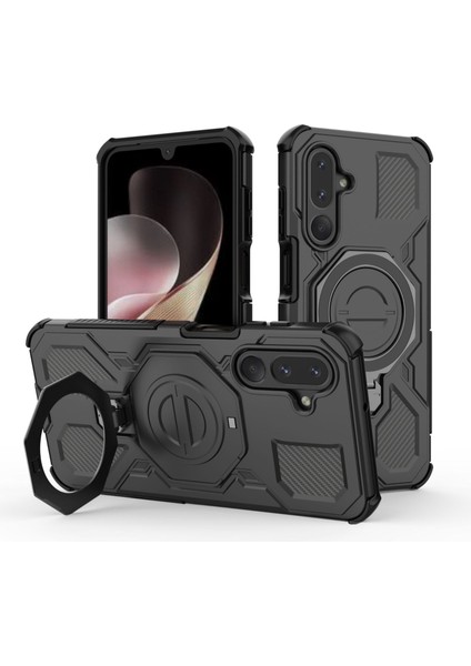 Samsung Galaxy M36 Manyetik Telefon Kılıfı, Askeri Düşme Korumalı Magsafe Telefon Kılıfı Kapağı Samsung Galaxy M36 (Yurt Dışından)