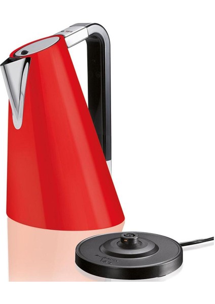 Kırmızı Elektrikli Su Isıtıcı, Hızlı ve Güvenilir Isıtma Özelliği