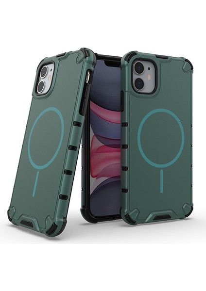iPhone 11 Manyetik Telefon Kılıfı, Magsafe Koruyucu Ince Uyumlu Telefon Kılıfı iPhone 11 (Yurt Dışından)