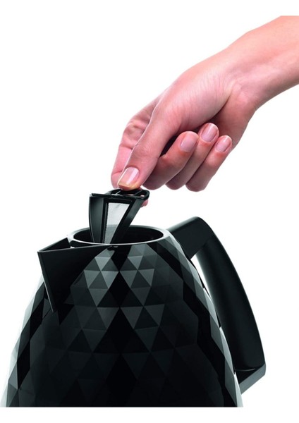 Şık Siyah Su Isıtıcı, Hızlı Isıtma ve Güçlü Performans modelleri