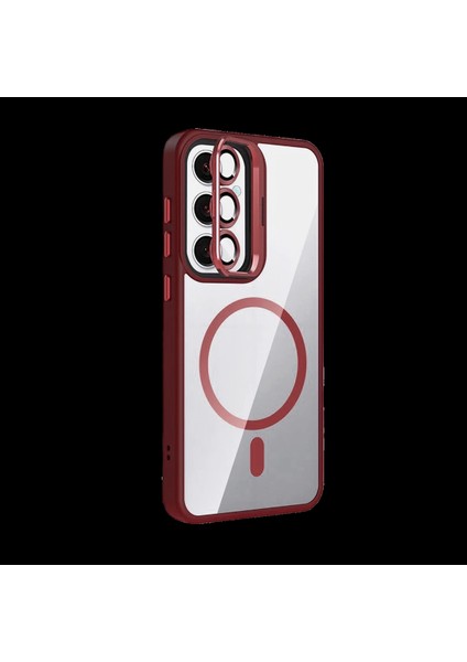 Samsung Galaxy S25 Remim Lensli Magsafe Standlı Kapak fiyatları