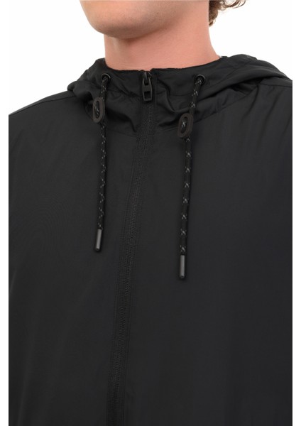 ml Indıgo 8PRF115 5pr Siyah Erkek Yağmurluk