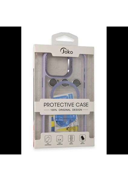 iPhone 15 Pro Max Kılıf Roblox Lens Magsafe Standlı Kapak