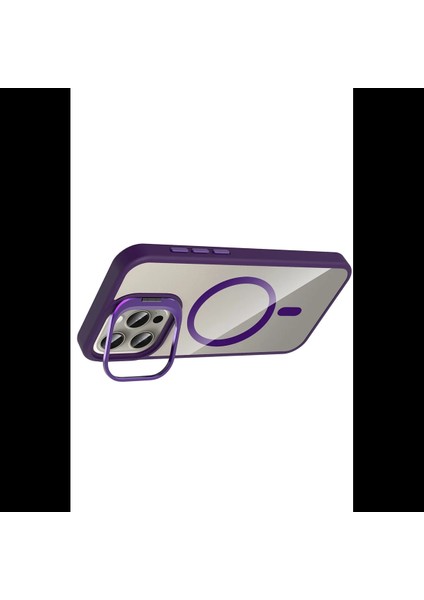 Apple iPhone 14 Pro Max Remim Lensli Magsafe Standlı Kapak fiyatları