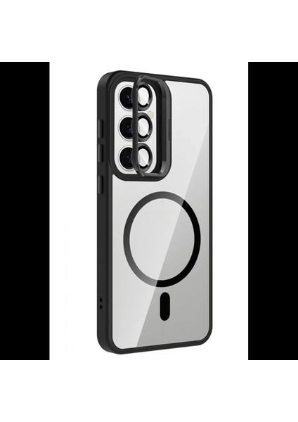 Samsung Galaxy S25 Remim Lensli Magsafe Standlı Kapak modelleri