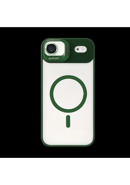 Apple iPhone 17 Air Remim Lensli Magsafe Standlı Kapak fiyatları