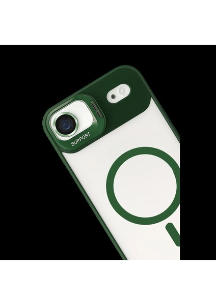 Apple iPhone 17 Air Remim Lensli Magsafe Standlı Kapak modelleri