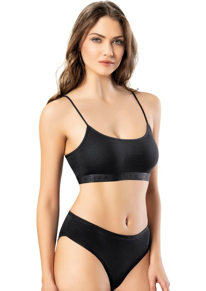 Incili Kadın Ip Askı Pedli Büstiyer