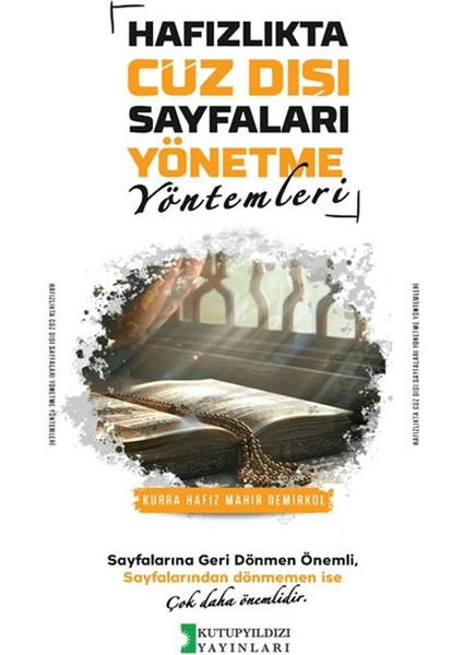 Hafızlıkta Cüz Dışı Sayfaları Yönetme Yöntemleri