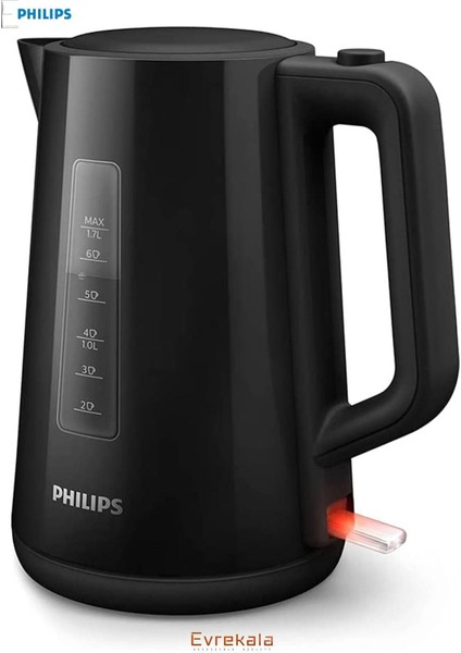 Evrekala Shop Su Isıtıcısı Kettle Yeni Seri Siyah Beyaz Renkli