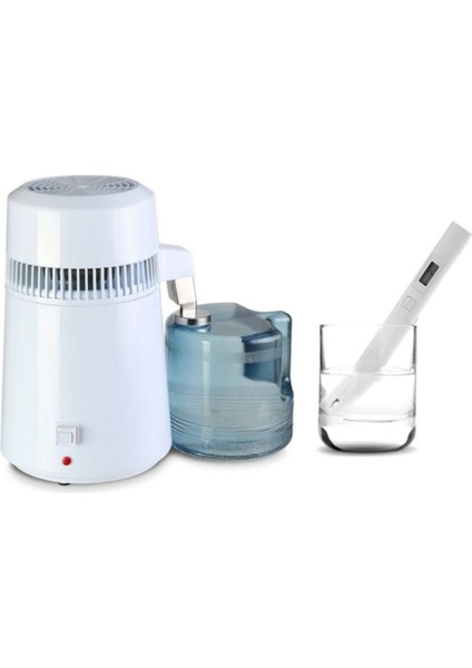 Distile Saf Su Damıtma ve Imbik Cihazı, Tds Ölçer ile Birlikte, Kullanışlı ve Güvenilir Ürün
