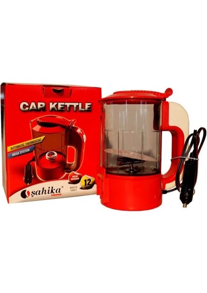 12V Araç Su Isıtıcı, Çok Renkli, Çakmaklı, Pratik ve Taşınabilir Tasarım