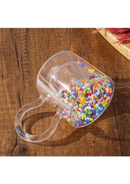 Isıya Dayanıklı Çift Cidarlı Kupa , Bardak 350 ml fırsatları