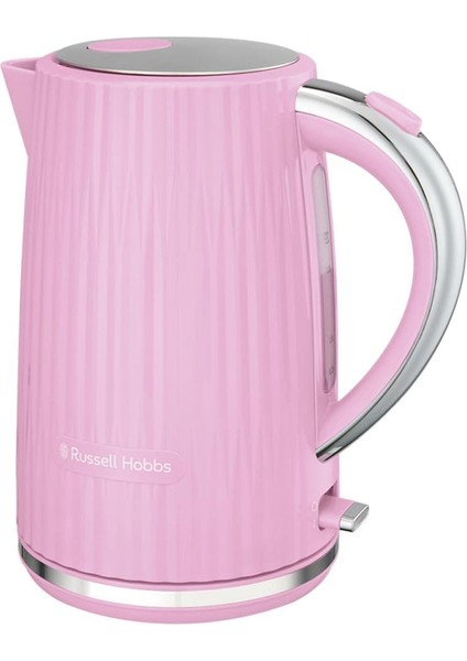 Paslanmaz Çelik Su Isıtıcı 1,7l, 2400W, Pembe Renkli