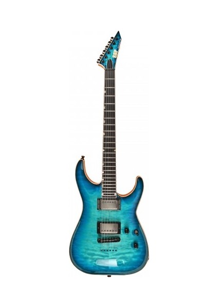 Esp Usa Custom Horizon Iı Quilted Maple Aqua Marine Sunburst Elektro Gitar fiyatları