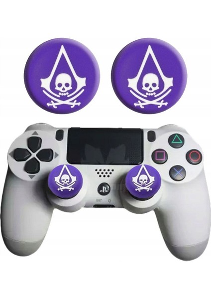 Assassin\'s Creed Ps5/ps4/ps3/xbox One/one X/one S/series X/series S Analog Silikon Koruyucu -4 Adet fiyatları