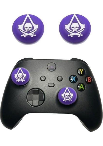 Assassin\'s Creed Ps5/ps4/ps3/xbox One/one X/one S/series X/series S Analog Silikon Koruyucu -4 Adet modelleri