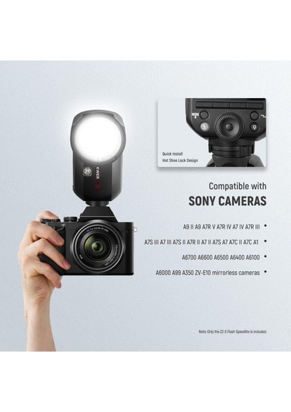 Z2PRO-S Sony Ttl Tepe Flaşı modelleri