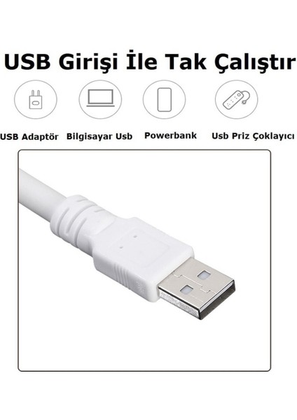 Sesli Komut Özellikli USB LED Aydınlatma Lambası modelleri