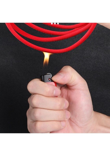 Apple Lightning 90 Derece LED Işık Gamer Şarj ve Data Kablo