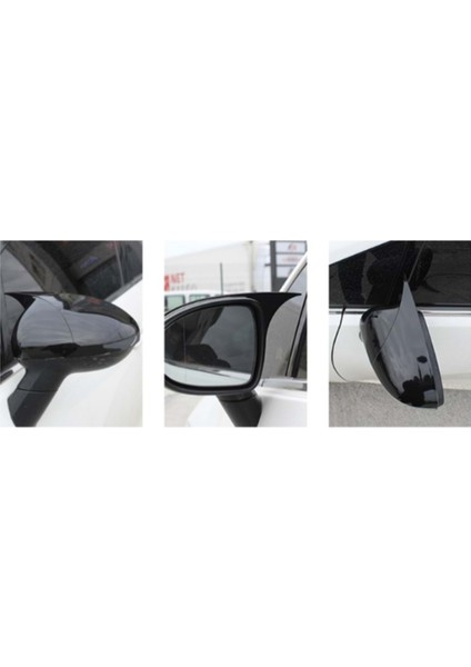 Kia Rio Sinyalsiz 2012-2015 Batman Yarasa Ayna Kapağı Takım Piano Black fiyatları