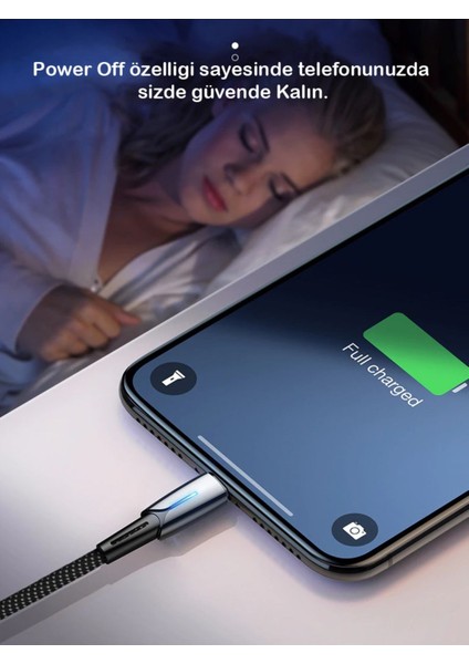 Le Apple Iphone/ipad Serisi Akıllı Şarj ve Data Kablosu fırsatları