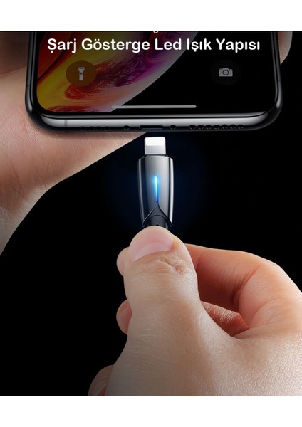 Le Apple Iphone/ipad Serisi Akıllı Şarj ve Data Kablosu