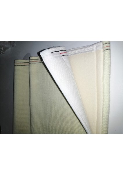 Yün Bel Korse Cırtlı Krem Renk