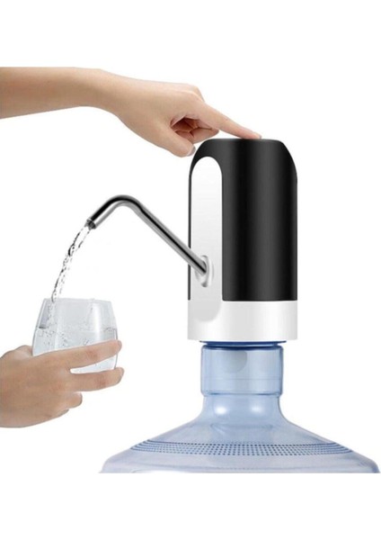 Siyah Otomatik Şarjlı Elektrikli Damacana Su Pompası, Kolay Kullanım fiyatları