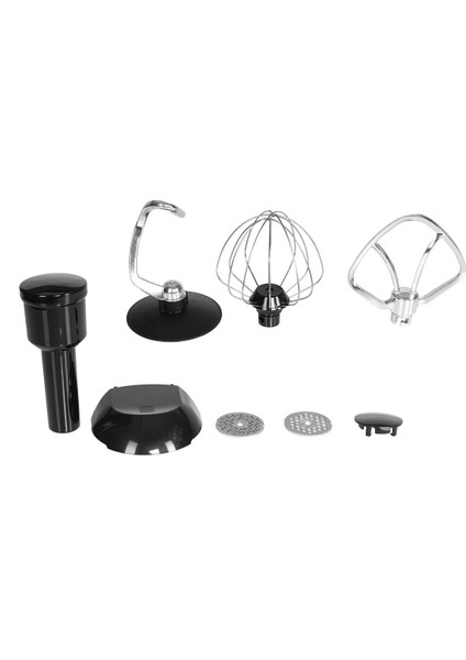 Güçlü ve Çok Fonksiyonlu 5,5l Mikser, Cam Kavanoz, Siyah Renk fırsatları